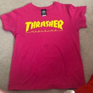 Pink men’s Thrasher T-Shirt